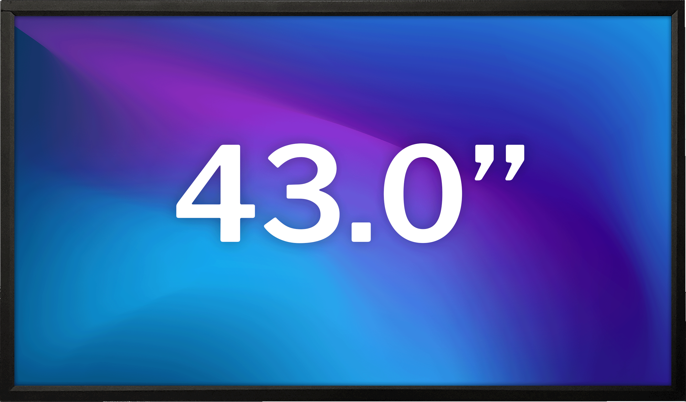 Bluefin Touchdisplay 43